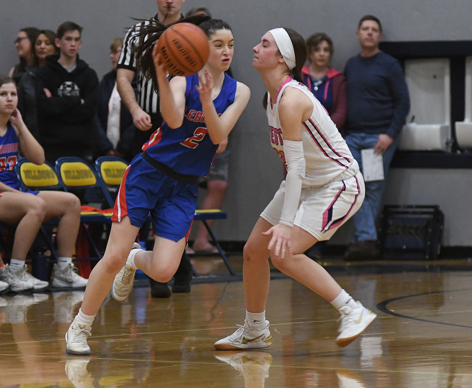 Lebanon vs West Girls25